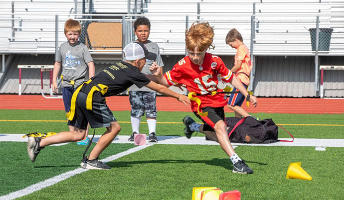 Roger Maris - Youth Football Clinic